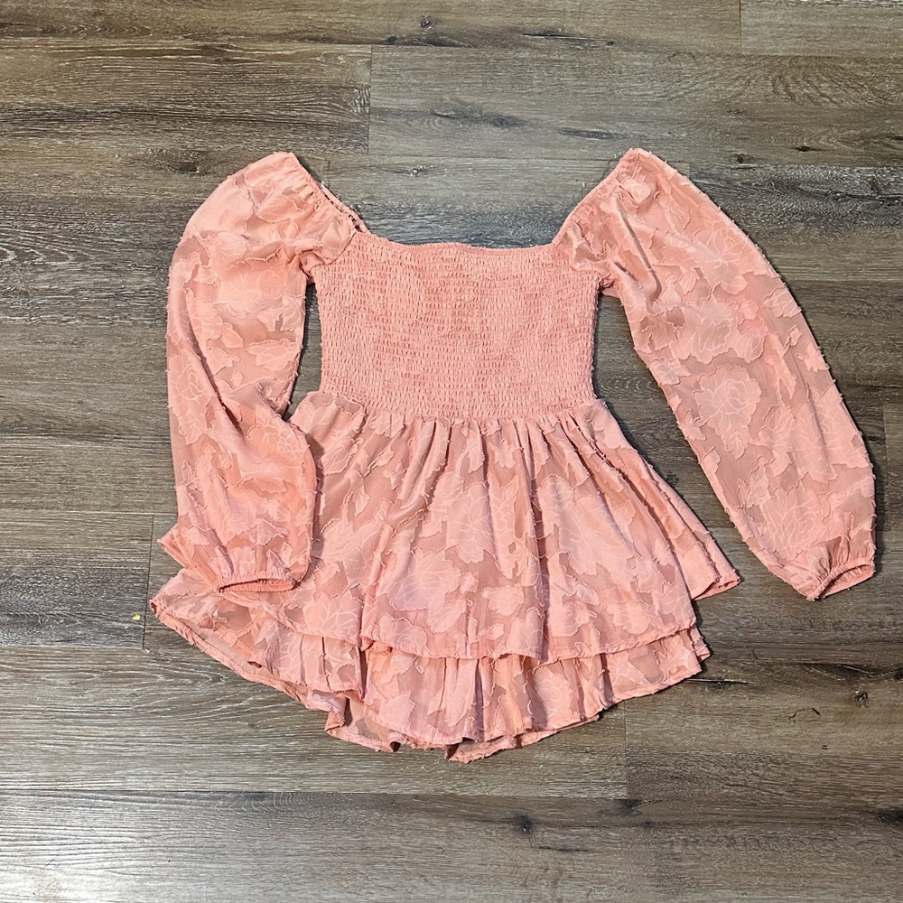 Charming Pink Romper